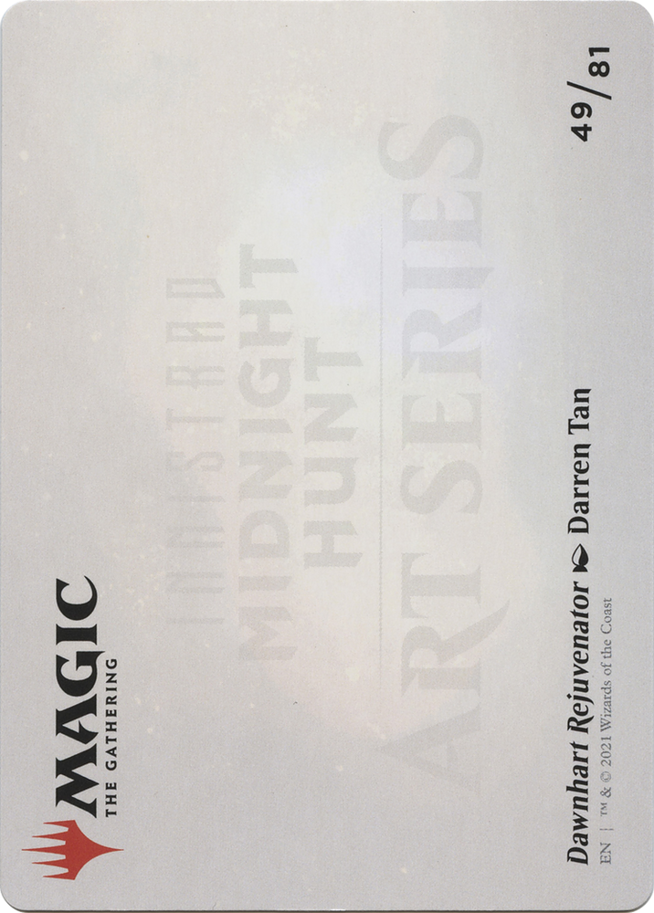 Dawnhart Rejuvenator // Dawnhart Rejuvenator (AMID-049) - Midnight Hunt Art Series (Borderless) Foil