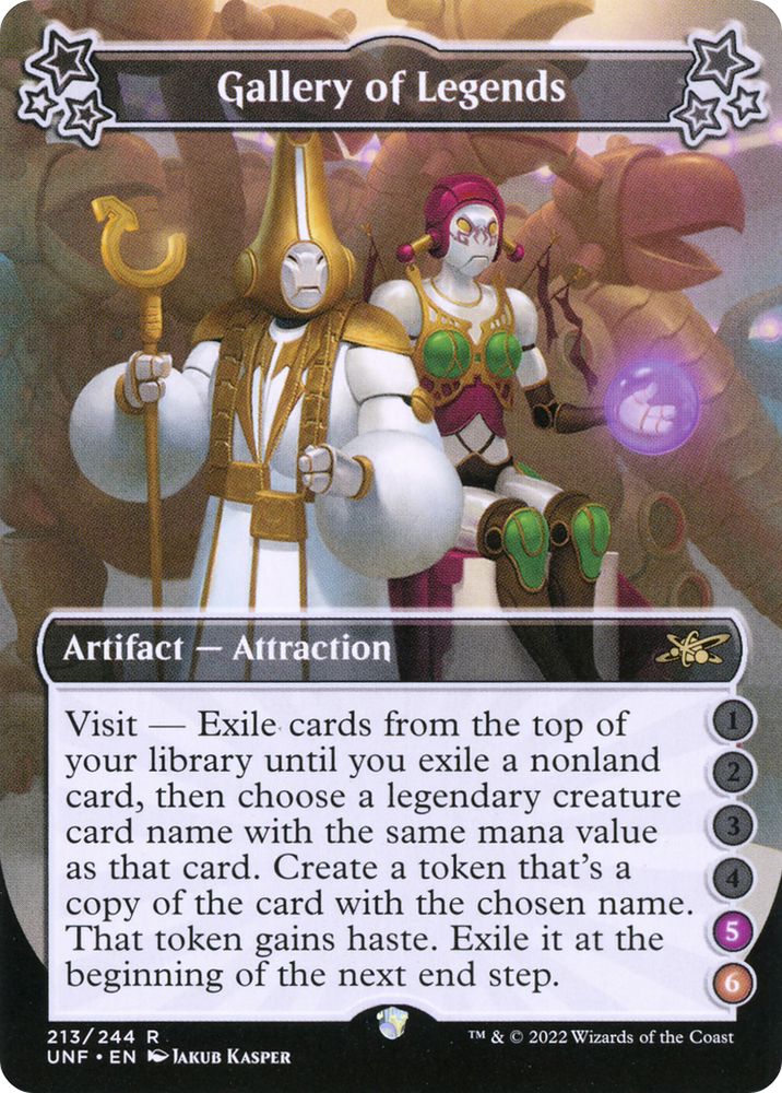 Gallery of Legends (5-6) (UNF-213B) - Unfinity Foil