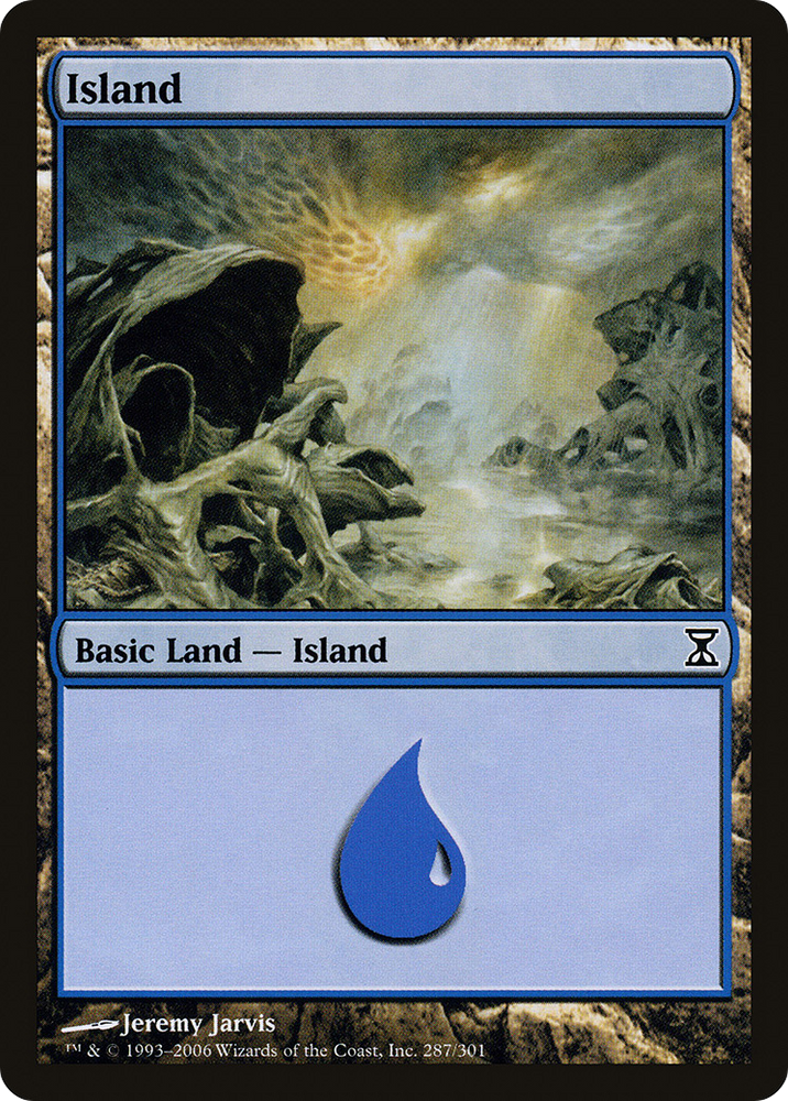 Island (287) (TSP-287) - Time Spiral Foil