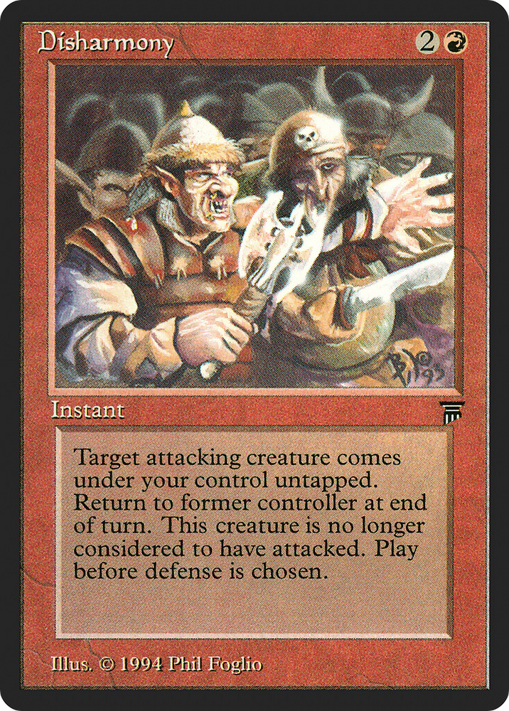 Disharmony (LEG-142) - Legends