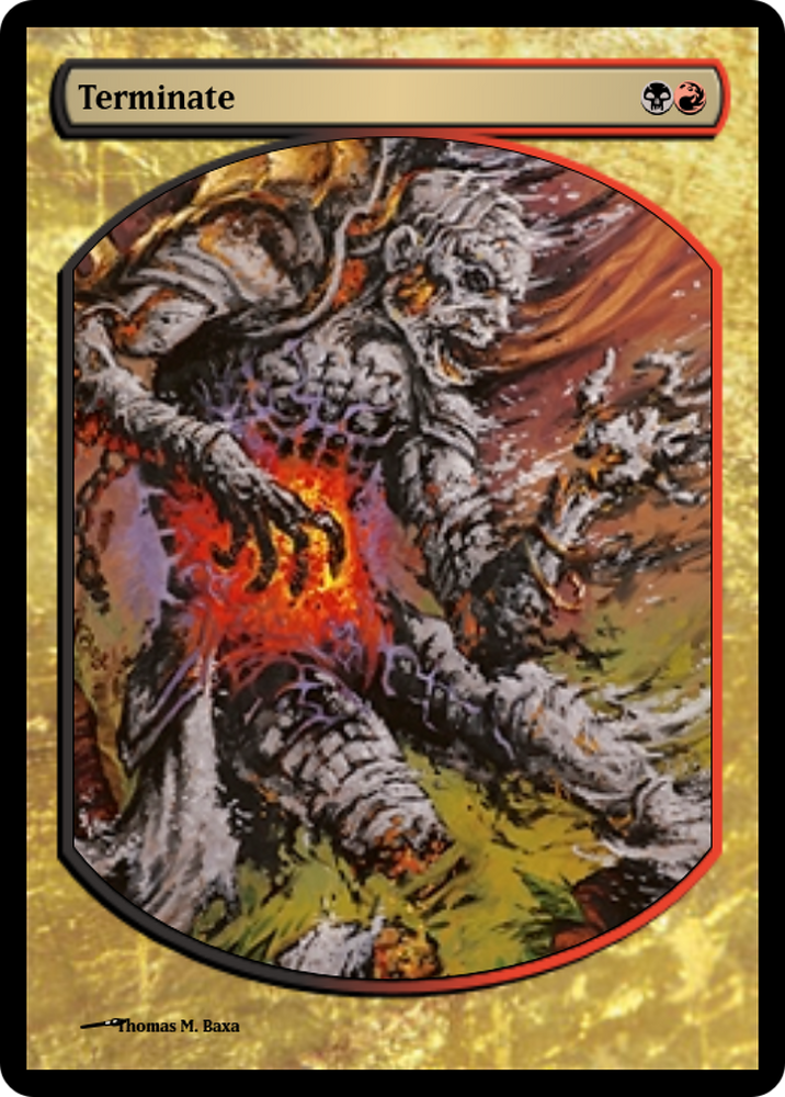Terminate (PRM-35136) - Magic Online Promos Foil