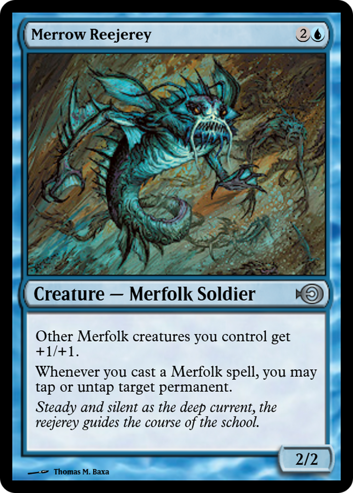 Merrow Reejerey (PRM-36164) - Magic Online Promos Foil
