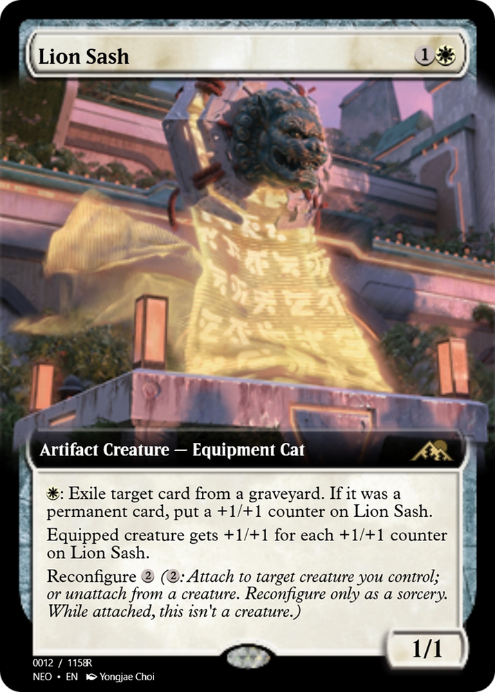 Lion Sash (PRM-97887) - Magic Online Promos Foil