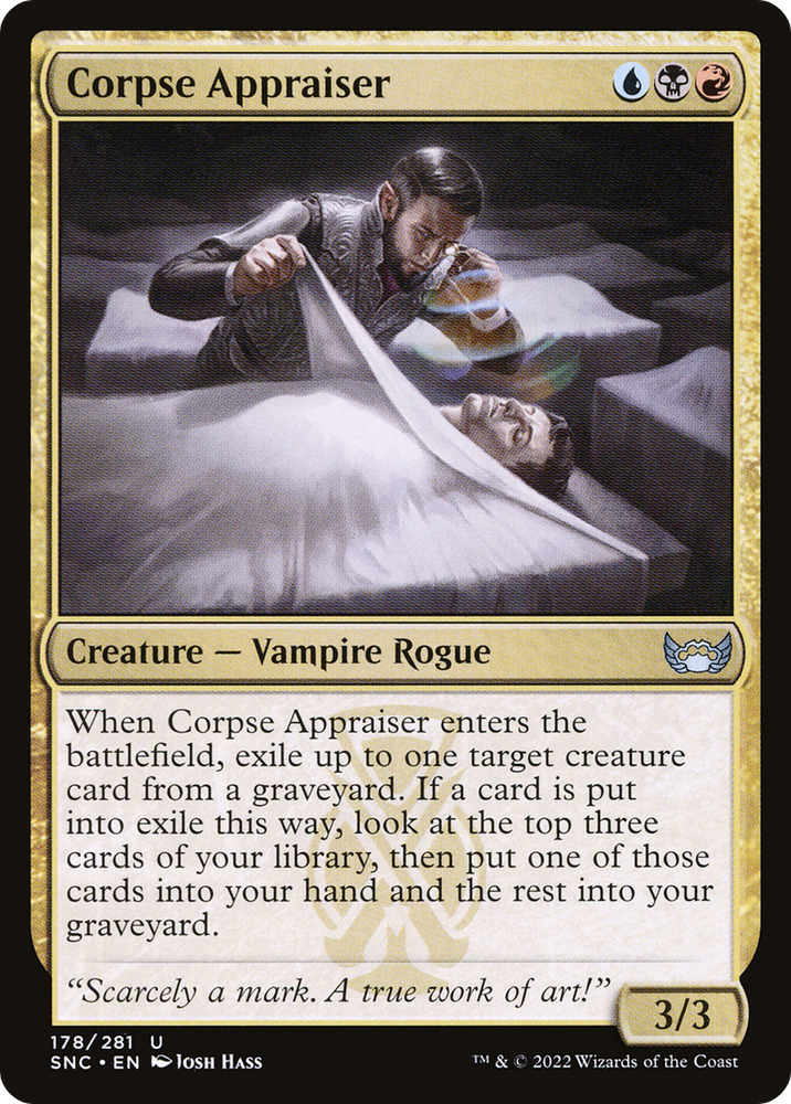 Corpse Appraiser (SNC-178) - Streets of New Capenna Foil