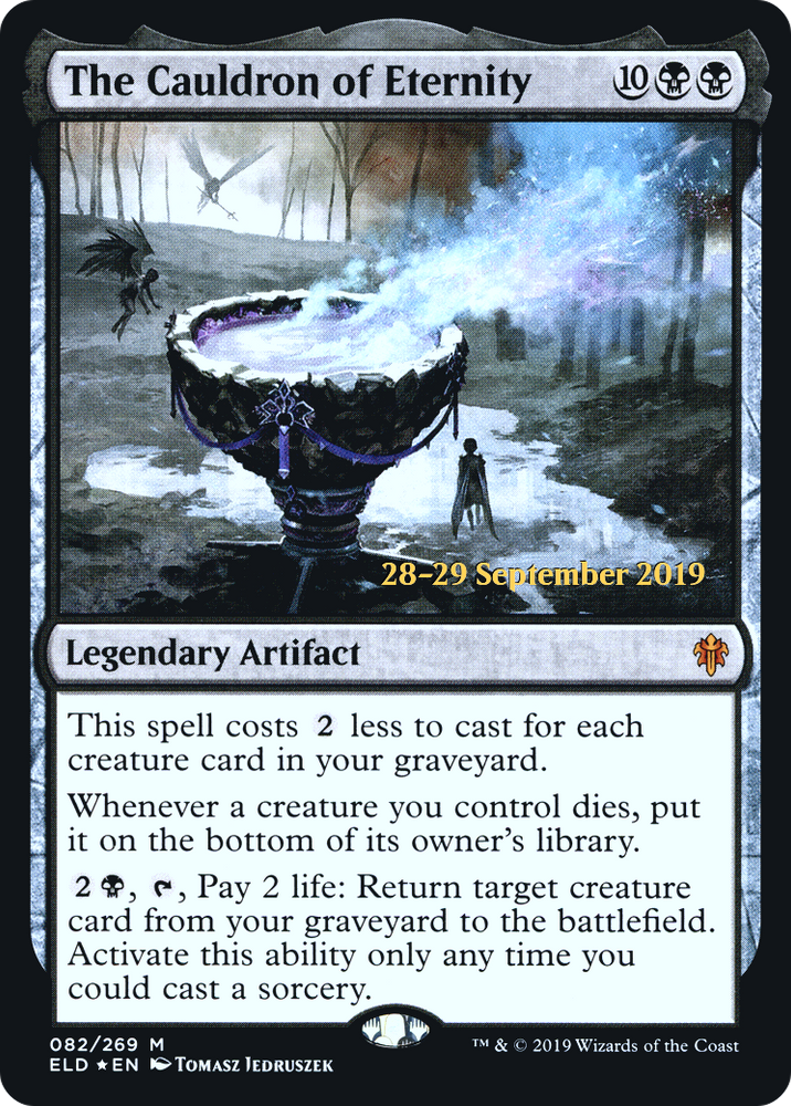 The Cauldron of Eternity (PRE-082) - Throne of Eldraine Promos Foil