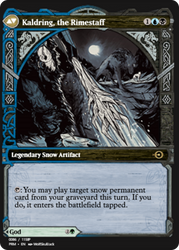 Jorn, God of Winter // Kaldring, the Rimestaff (PRM-88350) - Magic Online Promos Foil