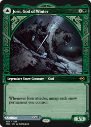Jorn, God of Winter // Kaldring, the Rimestaff (PRM-88350) - Magic Online Promos Foil