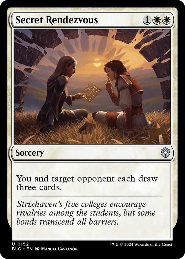 Secret Rendezvous (BLC-152) - Bloomburrow Commander