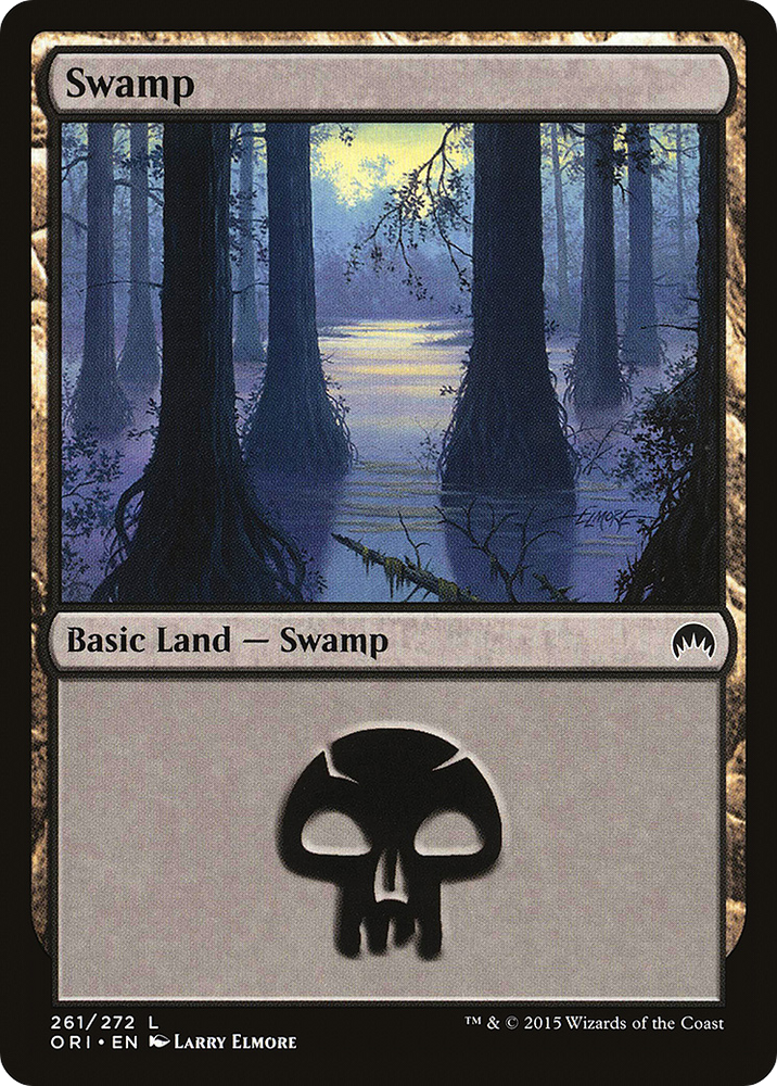 Swamp (261) (ORI-261) - Magic Origins Foil