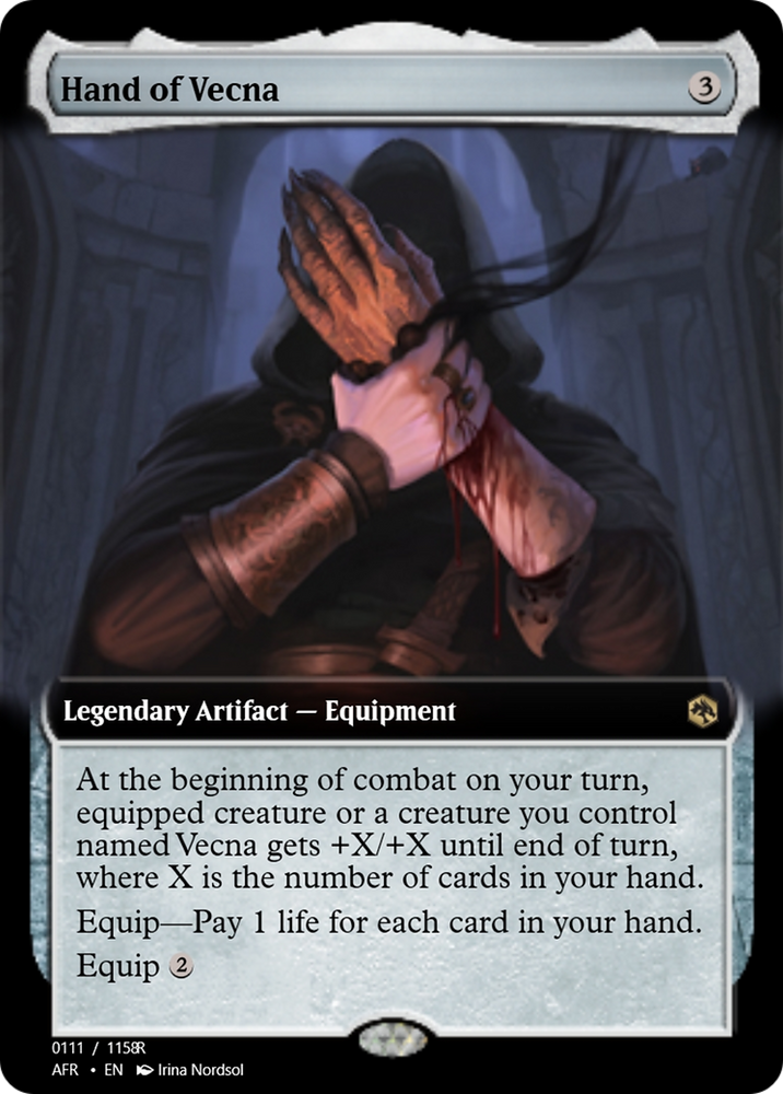 Hand of Vecna (PRM-92838) - Magic Online Promos Foil