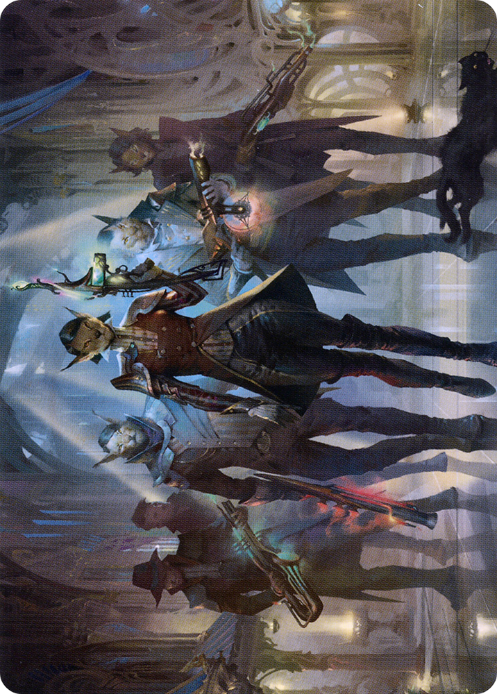 Family's Favor // Family's Favor (ASNC-061) - New Capenna Art Series (Borderless) Foil