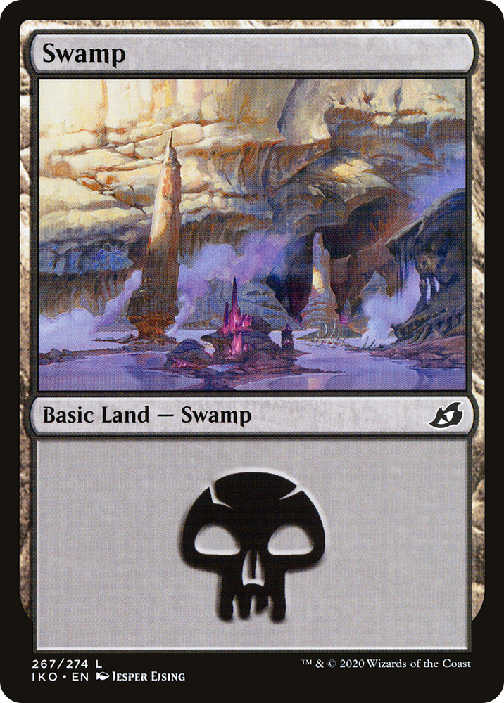 Swamp (267) (IKO-267) - Ikoria: Lair of Behemoths Foil