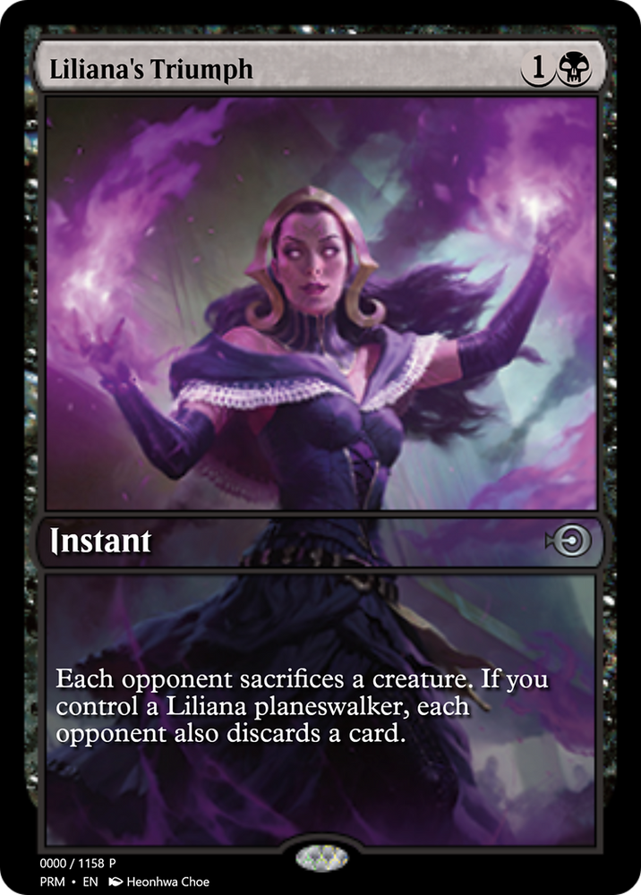 Liliana's Triumph (PRM-72221) - Magic Online Promos