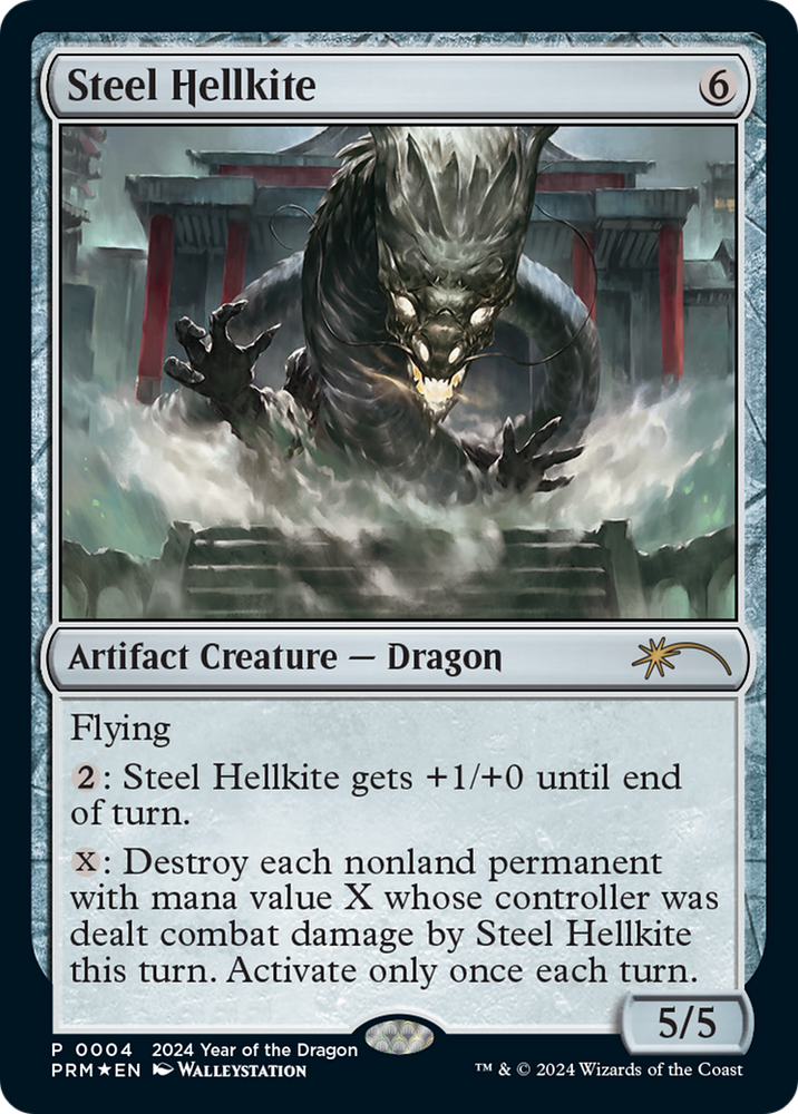 Steel Hellkite (Year of the Dragon 2024) (SSP-004) - Year of the Dragon 2024 Foil