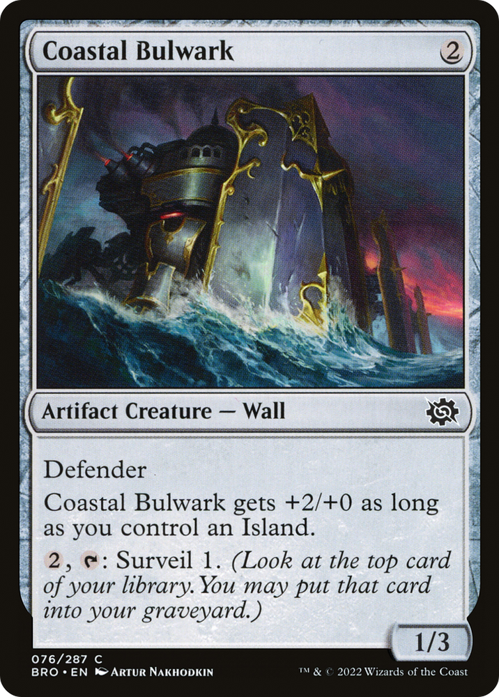 Coastal Bulwark (BRO-076) - The Brothers' War