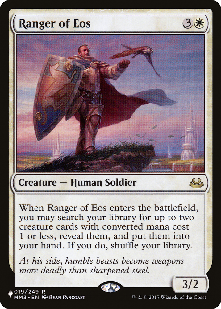 Ranger of Eos (LIST-MM3-19) - The List
