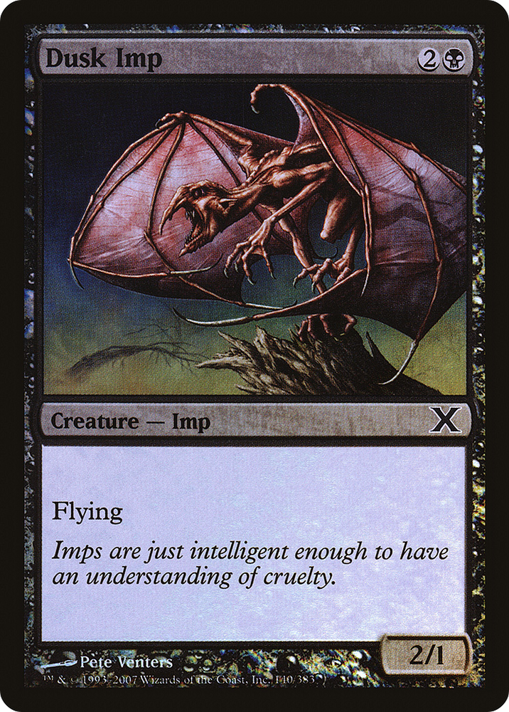 Dusk Imp (10E-140★) - Tenth Edition Foil