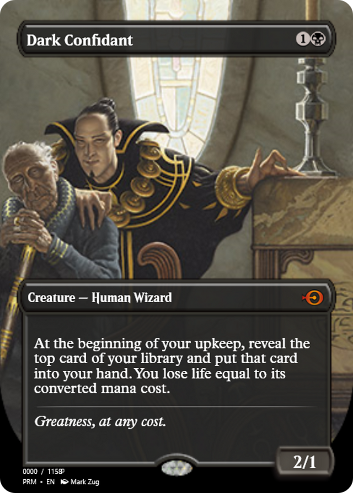 Dark Confidant (PRM-82862) - Magic Online Promos