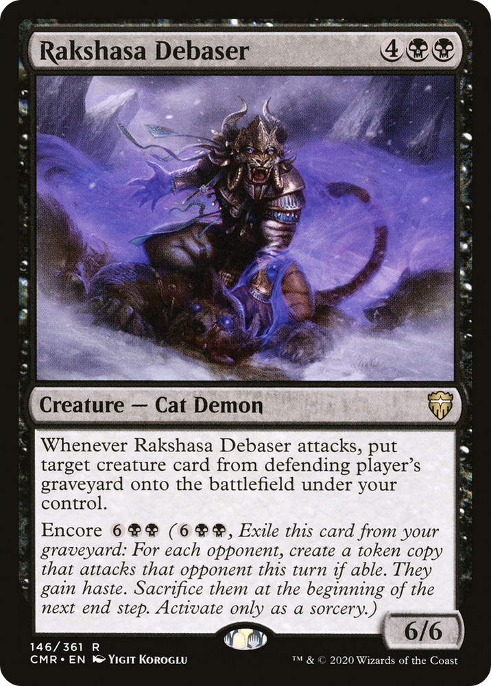 Rakshasa Debaser (CMR-146) - Commander Legends Foil