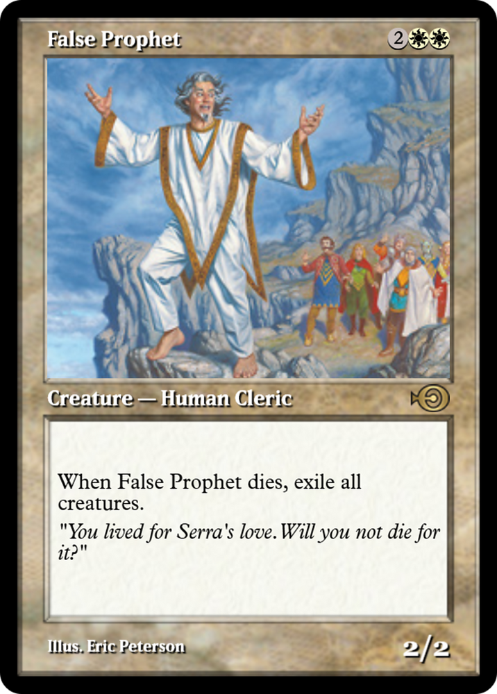 False Prophet (PRM-32200) - Magic Online Promos Foil
