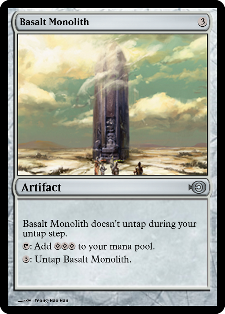 Basalt Monolith (PRM-43602) - Magic Online Promos Foil