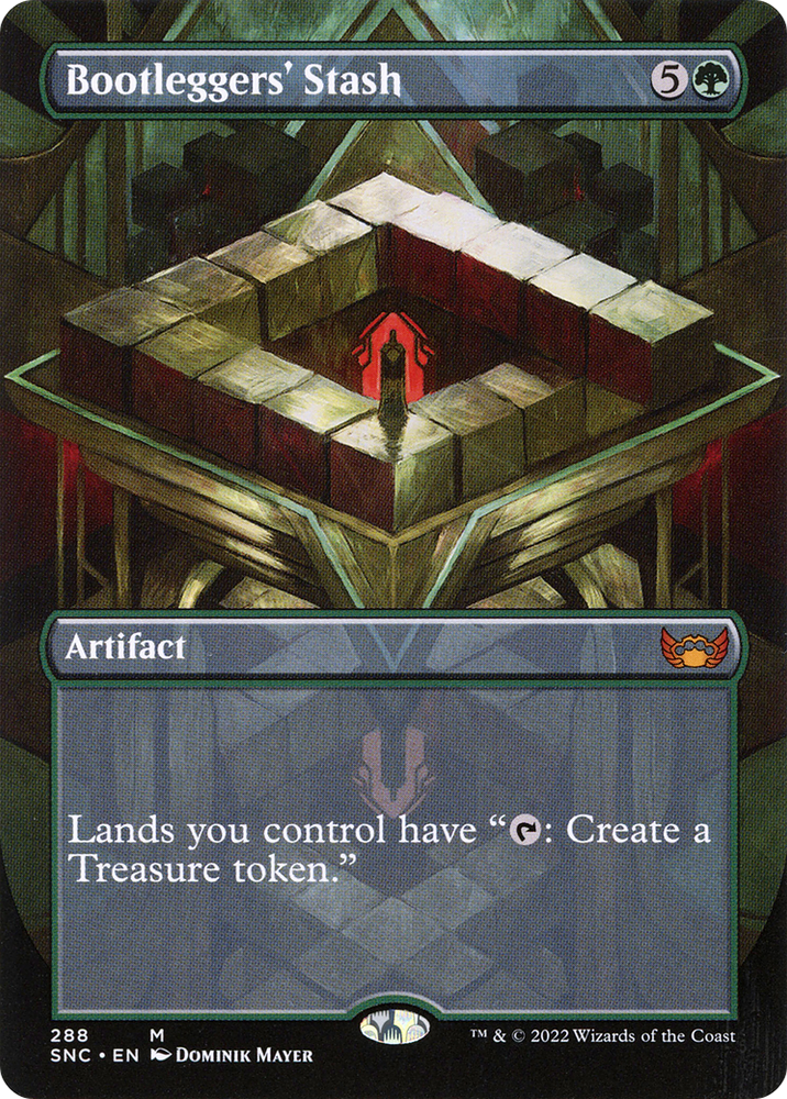 Bootleggers' Stash (Borderless) (SNC-288) - Streets of New Capenna (Borderless) Foil