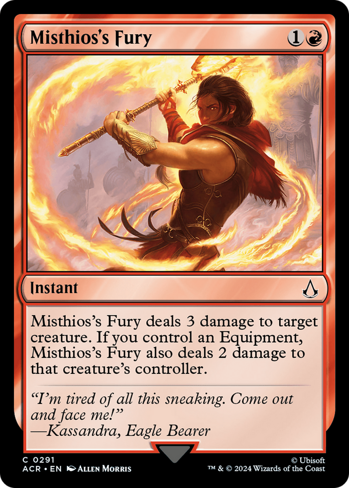 Misthios's Fury (ACR-291) - Assassin's Creed Foil