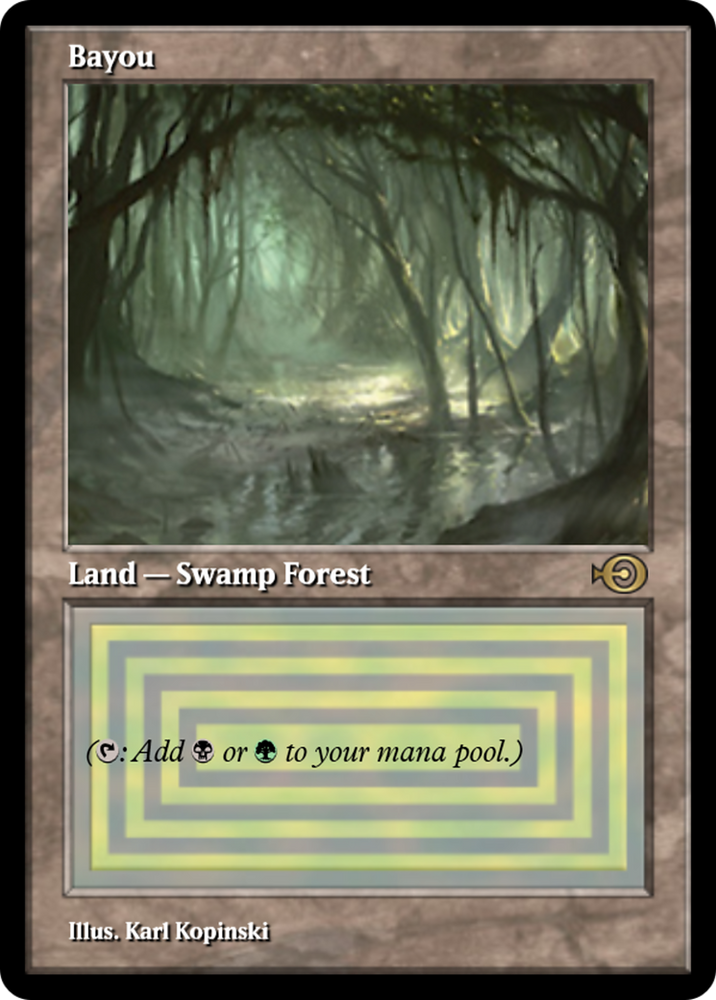 Bayou (PRM-43604) - Magic Online Promos Foil