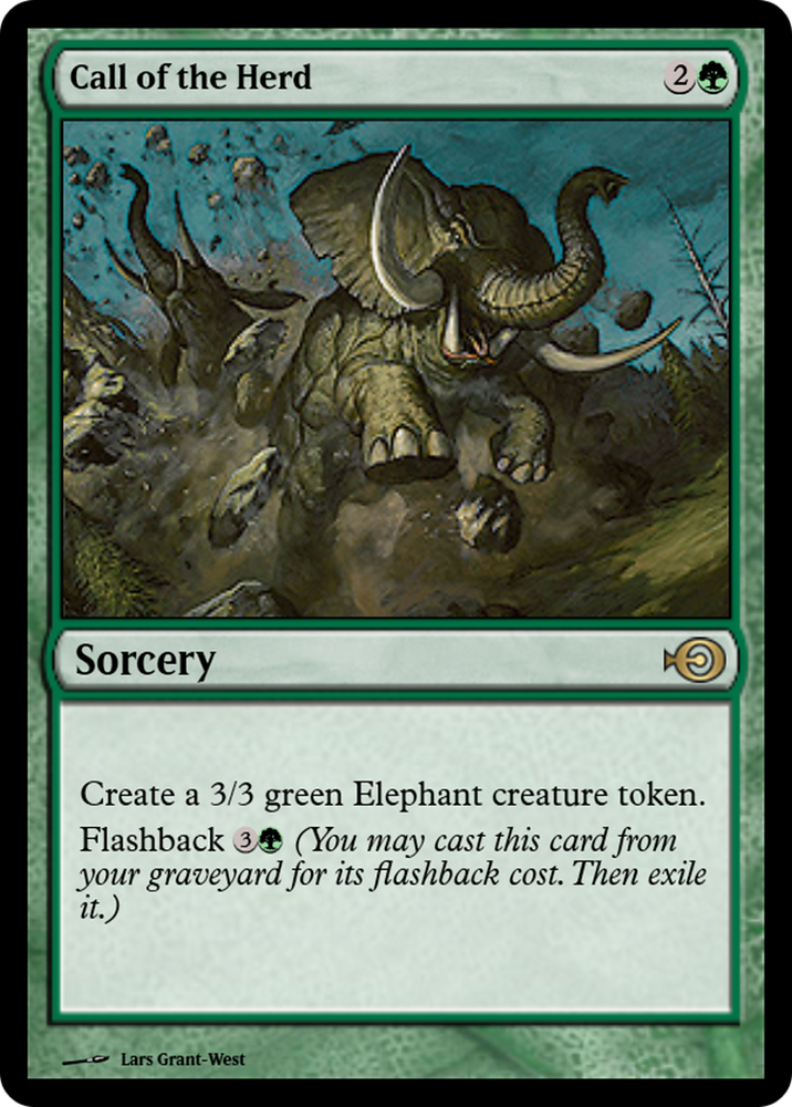 Call of the Herd (PRM-36108) - Magic Online Promos Foil