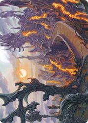 Drossforge Bridge // Drossforge Bridge (AMH2-073) - Modern Horizons 2 Art Series (Borderless) Foil