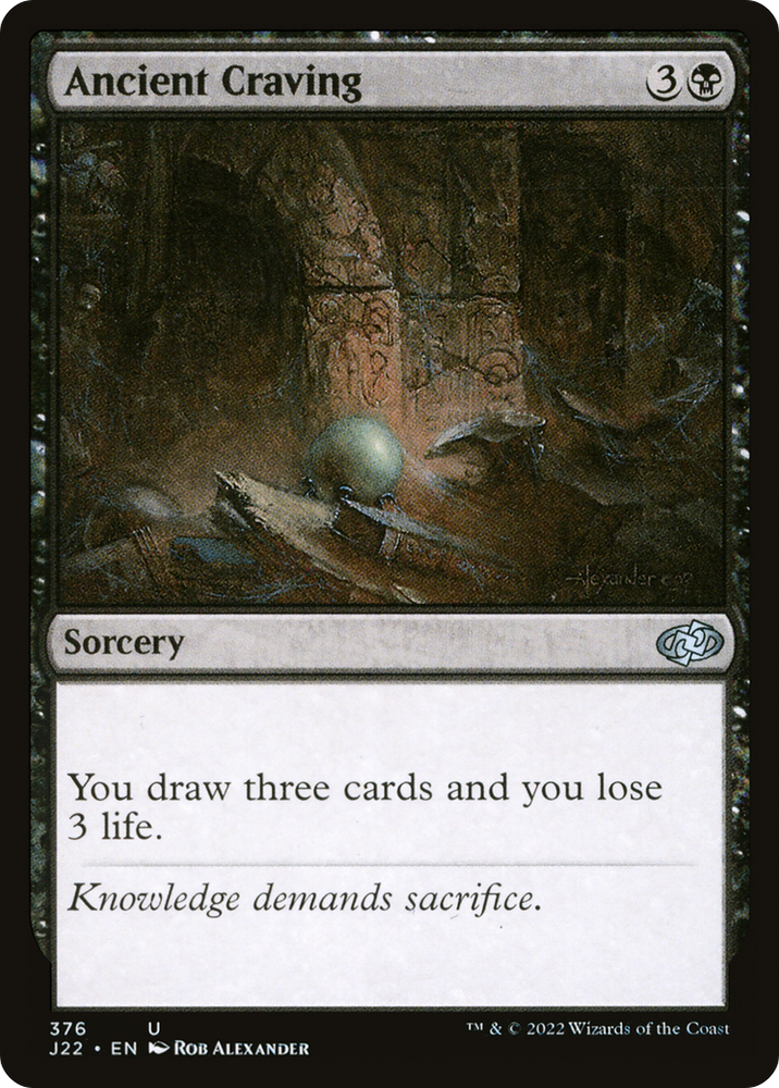 Ancient Craving (J22-376) - Jumpstart 2022
