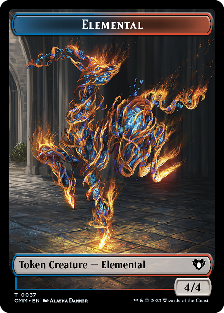 Elemental (TCMM-037) - Commander Masters Tokens Foil