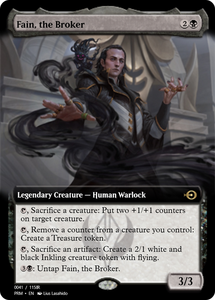 Fain, the Broker (PRM-90054) - Magic Online Promos Foil