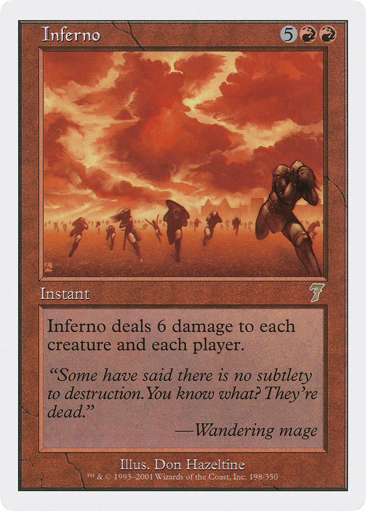 Inferno (7ED-198) - Seventh Edition
