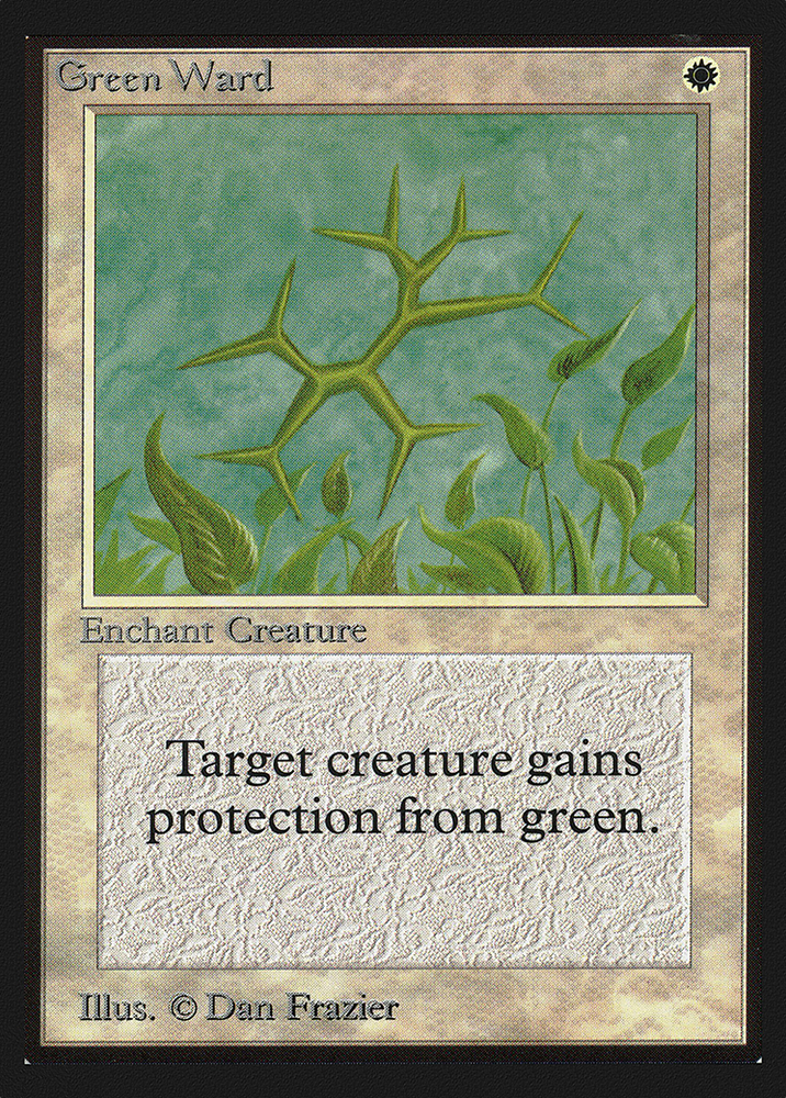 Green Ward (CE) (CED-021) - Collectors' Edition