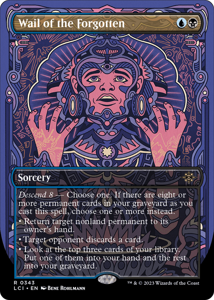 Wail of the Forgotten (Borderless) (LCI-343) - The Lost Caverns of Ixalan (Borderless)