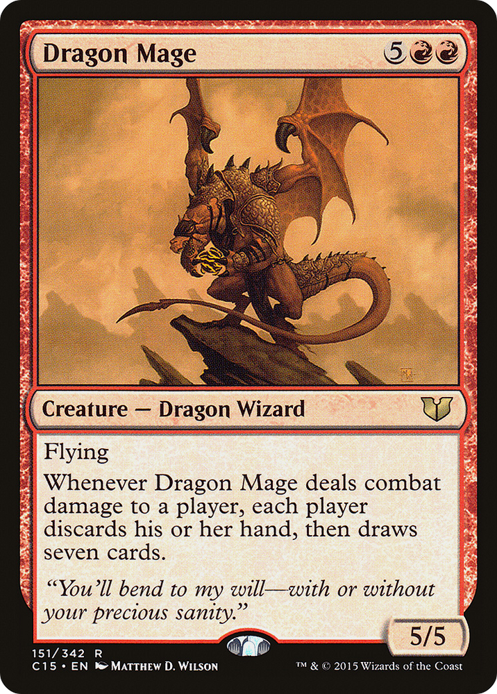 Dragon Mage (C15-151) - Commander 2015