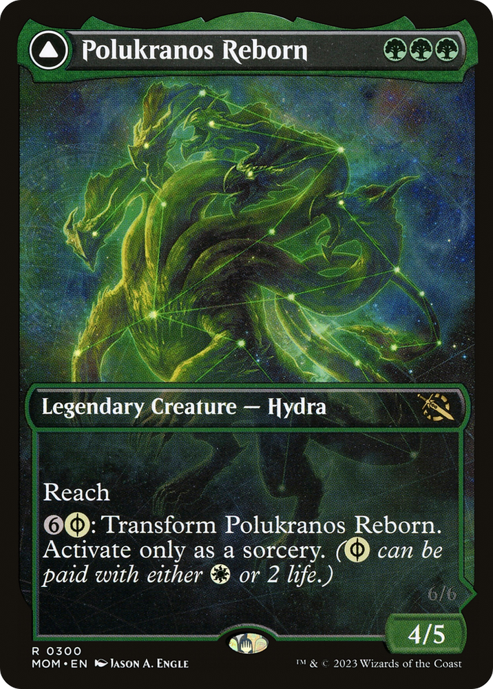 Polukranos Reborn (Showcase) (MOM-300) - March of the Machine: (Showcase)