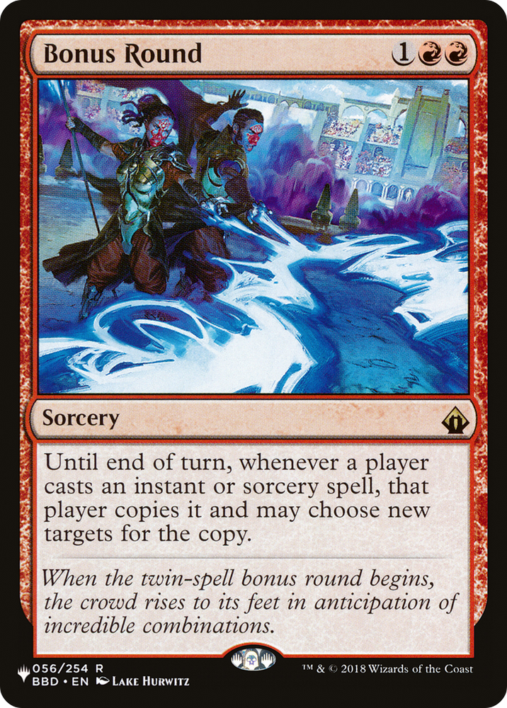 Bonus Round (LIST-BBD-56) - The List