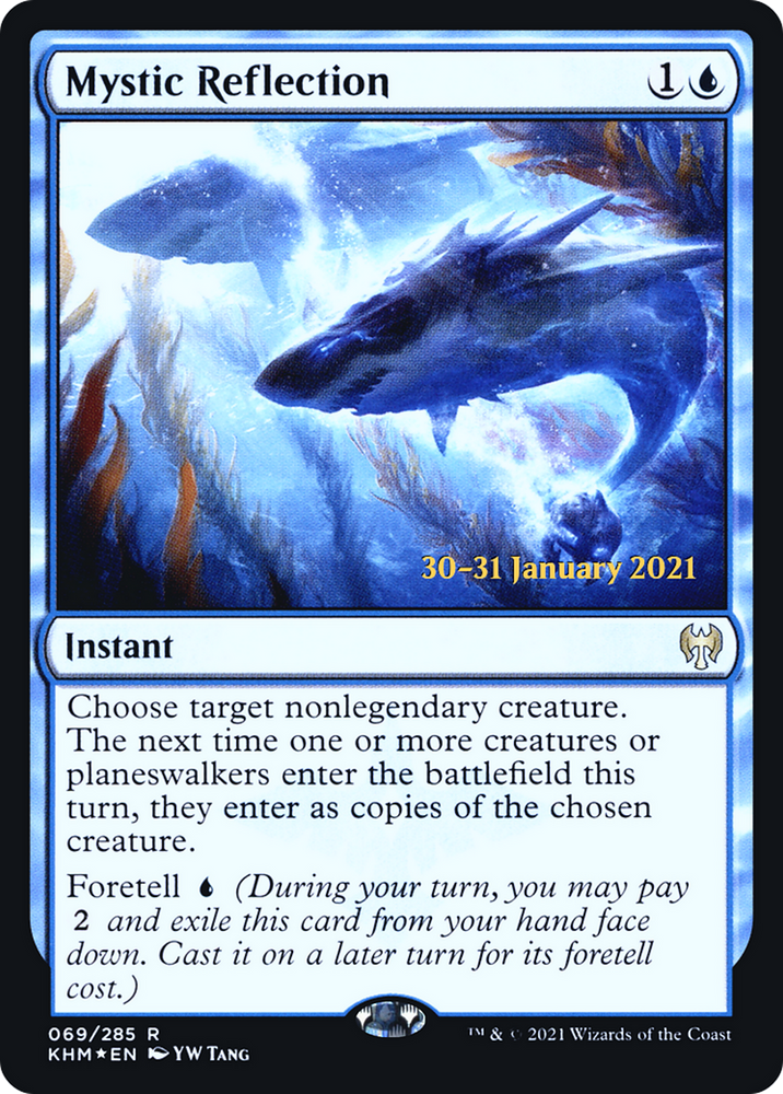 Mystic Reflection (PRE-069) - Kaldheim Promos Foil