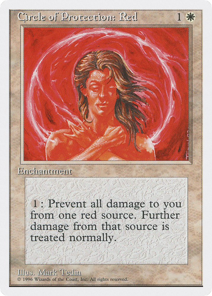 Circle of Protection: Red (2PS-003) - Introductory Two-Player Set