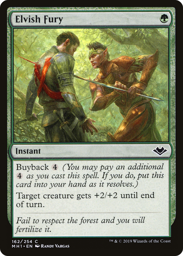 Elvish Fury (MH1-162) - Modern Horizons