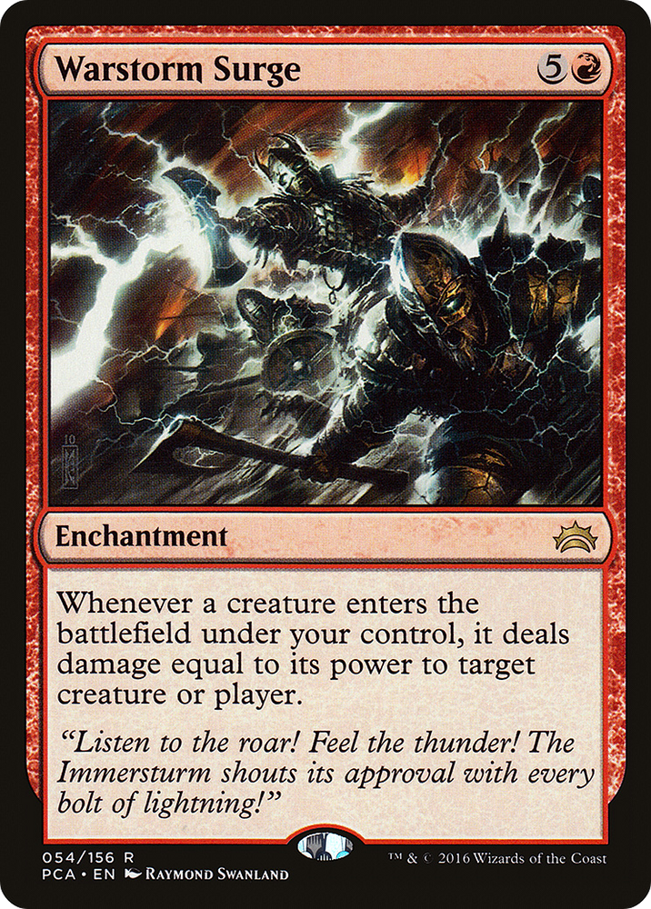 Warstorm Surge (PCA-054) - Planechase Anthology
