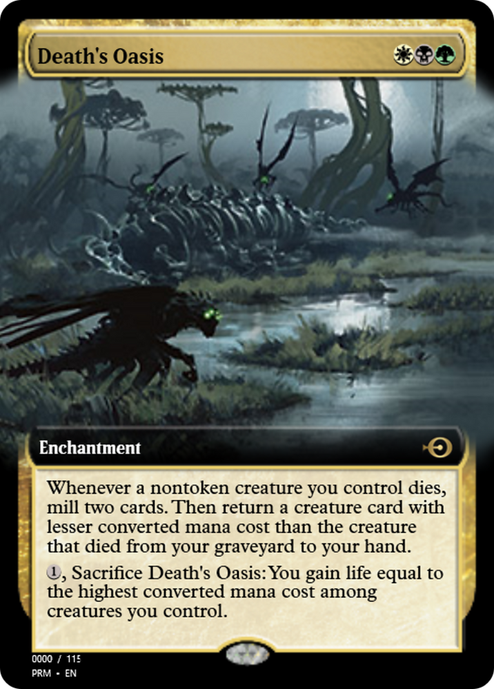 Death's Oasis (PRM-80835) - Magic Online Promos Foil