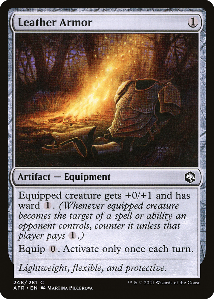 Leather Armor (AFR-248) - Adventures in the Forgotten Realms