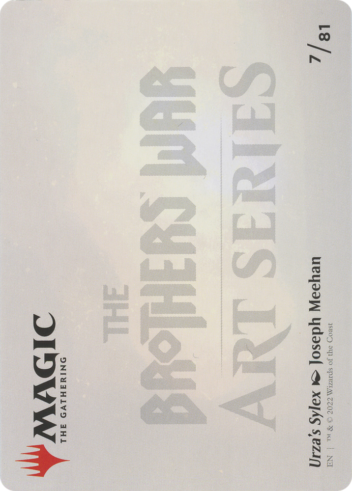 Urza's Sylex // Urza's Sylex (ABRO-007) - The Brothers' War Art Series (Borderless)