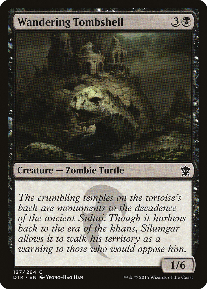 Wandering Tombshell (DTK-127) - Dragons of Tarkir