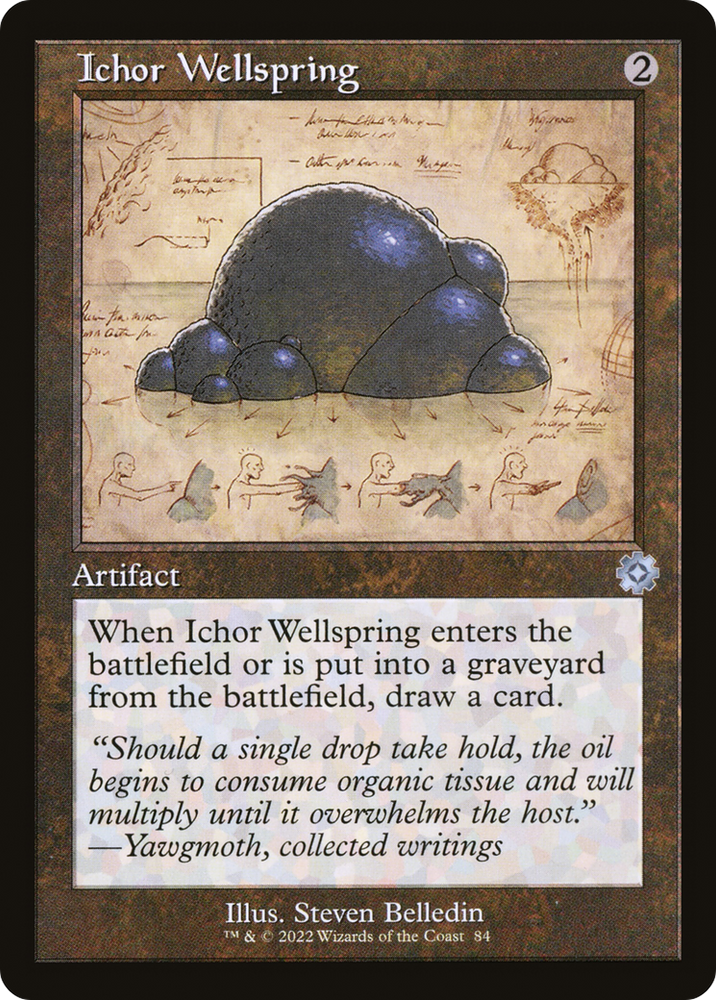Ichor Wellspring (Schematic) (BRR-084) - The Brothers' War Retro Artifacts