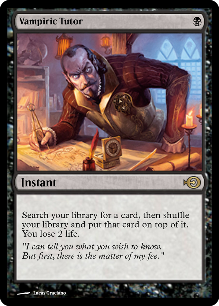 Vampiric Tutor (PRM-68053) - Magic Online Promos Foil
