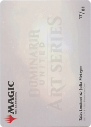 Talas Lookout // Talas Lookout (ADMU-017) - Dominaria United Art Series (Borderless) Foil